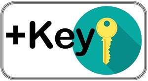 +key